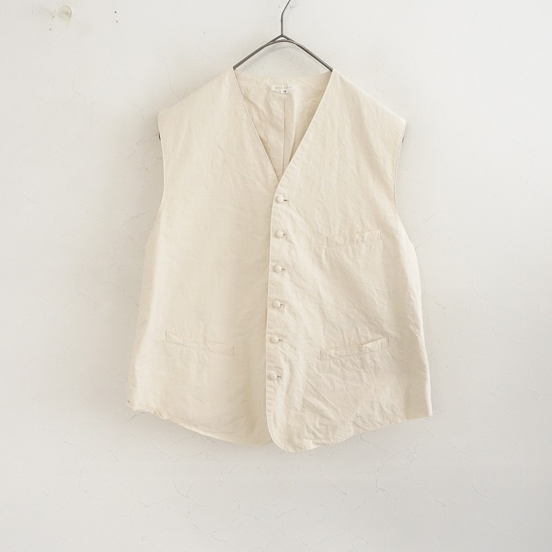 ��̤����/2025SS/���3.3���ۥ�����ɥޥ󥺥ơ��顼 R&D.M.Co- HIGHT COUNT COTTON WAISTCOAT  M (25-2509-732)��42J52��