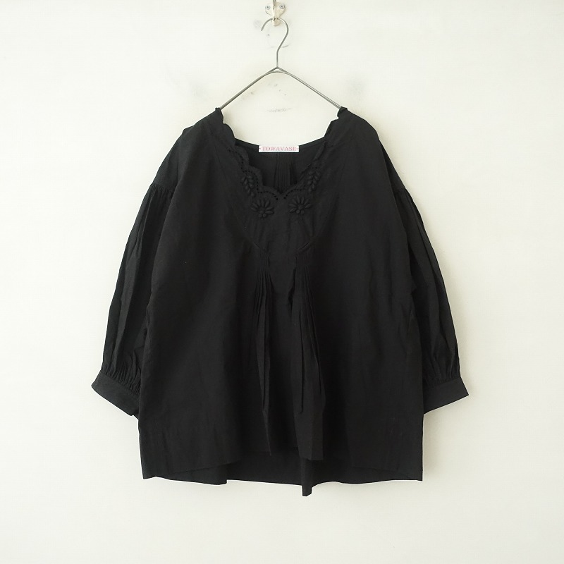 TOWAVASE ブラウス 美品 美品 23ss TOWAVASE トワヴァーズ プル