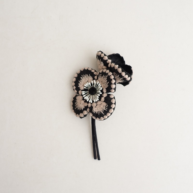 【完売品】ミナペルホネン sound drop コサージュ mina perhonen sound drop コサージュ (bouquet) - ミナペルホネン正規