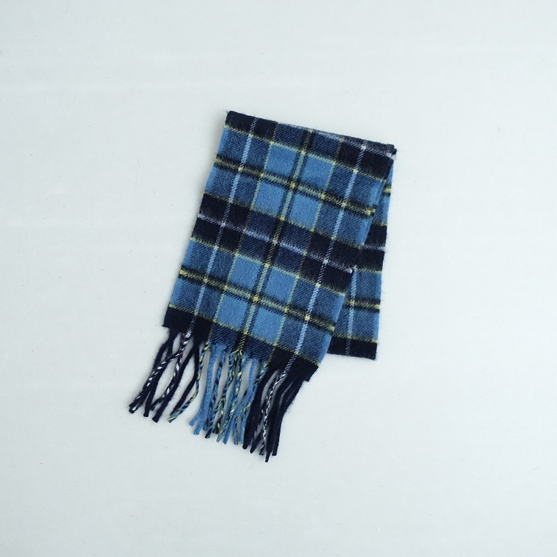 mina perhonen×LOCHCARRON　tartan　マフラー 美品】ミナペルホネン×ロキャロン mina perhonen×LOCHCARRON OF