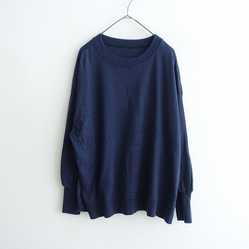 美品】アプントビー apuntob リネンVネック7分袖Aラインワンピース S