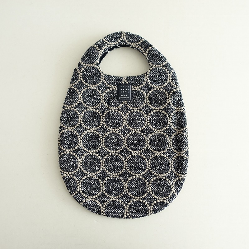 ミナペルホネンminaperhonen エプロン choucho ダークグリーン ミナ