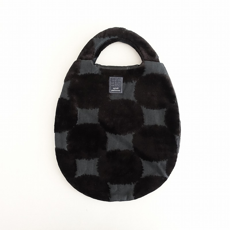 美品】ミナペルホネン mina perhonen sand flower egg bag エッグ