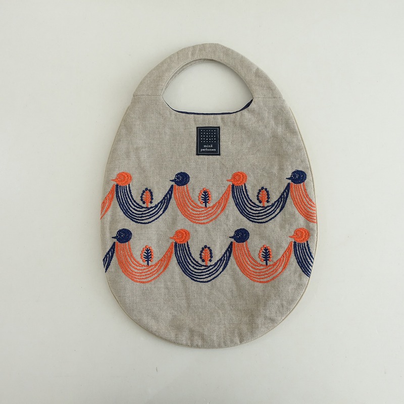 美品】新宿伊勢丹限定/ミナペルホネン mina perhonen BIRD エコ
