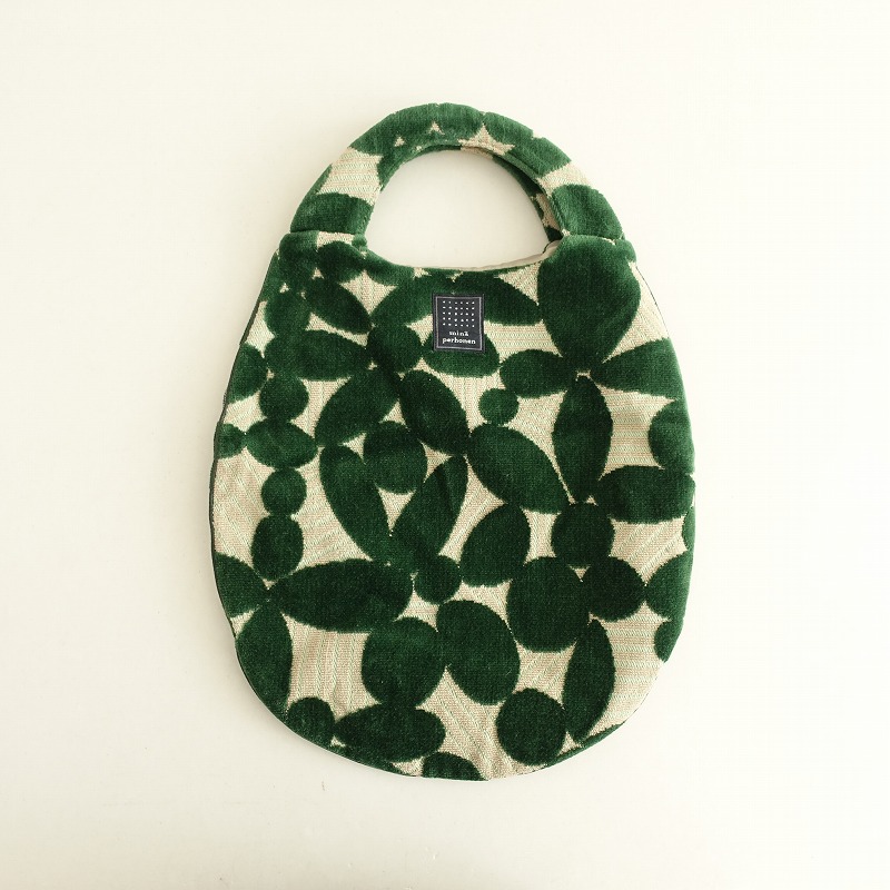 ミナペルホネン mina perhonen leaf egg bag エッグバッグ (ba31-2509
