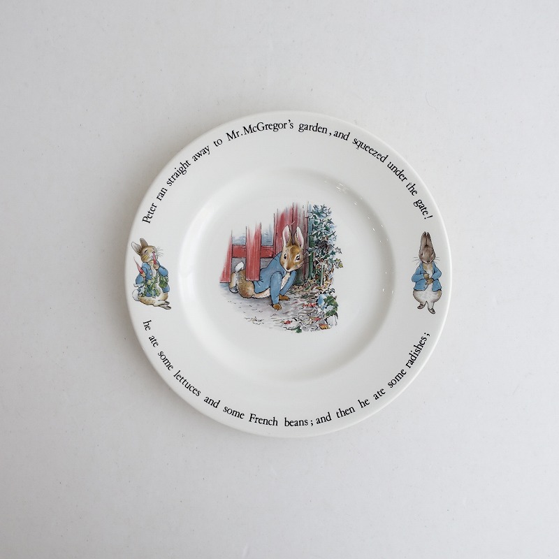 ウェッジウッド WEDGWOOD ピーターラビット プレート 20cm (wa23-2510
