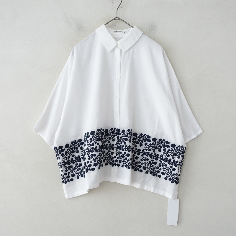 ̤/2025SS/4.7ۥߥʥڥۥͥ mina perhonen floraleaf֥꡼ɥޥ֥饦  38 (2-2510-39)92J52