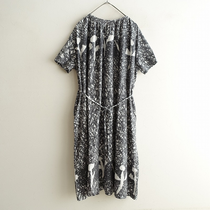 ミナペルホネン mina perhonen flower dance 透かし編みコットンニット