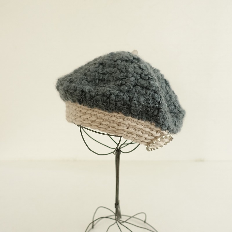 ミナペルホネン× hitomi shinoyama ニット帽 mina perhonen ミナ