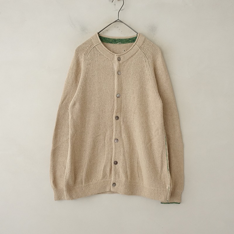 定価2.2万】パラスパレス Pal'las Palace 配色ラインコットン混ニット