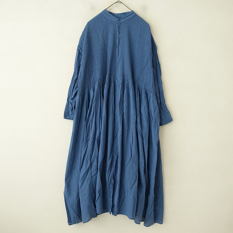 メゾンドソイル maison de soil グロックプリントボイルミニピンタック