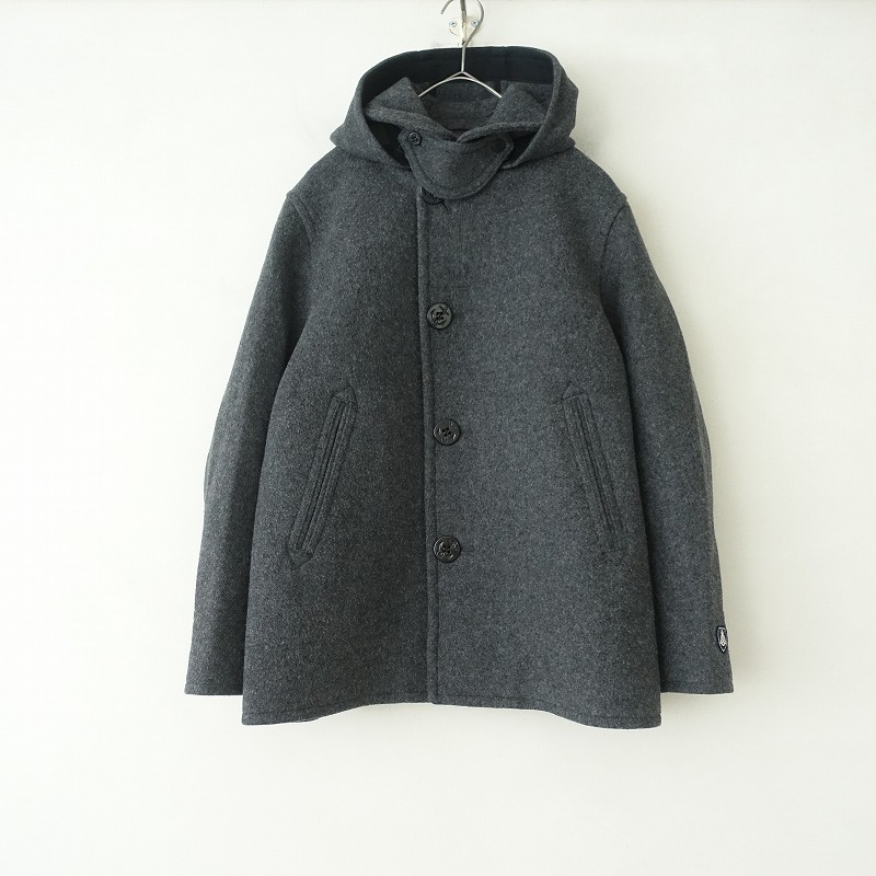 オーシバル　ブラック フード付きコート フリーサイズ　クリーニング済 楽天市場】2025秋冬新作♪ オーシバル リバーウール フードコート