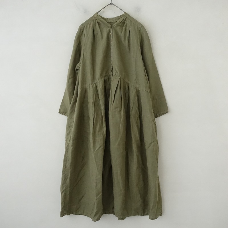ネストローブ nest Robe タックワンピース - (27-2510-57)【60K52