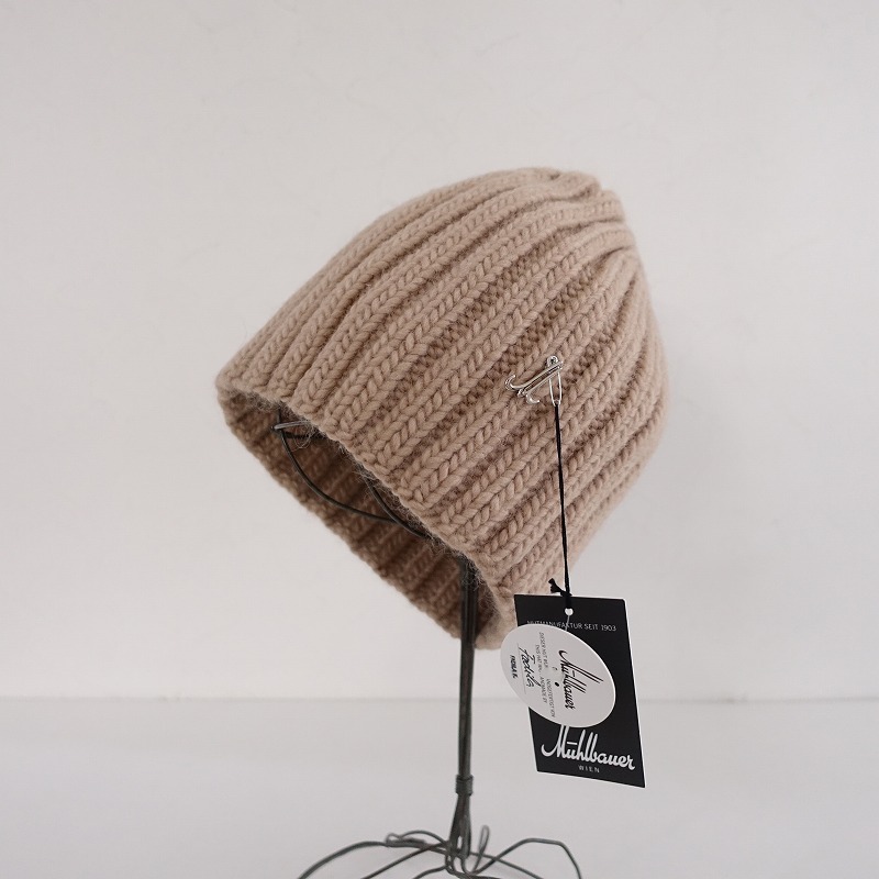 美品/定価2.2万】ミュールバウアー Muhlbauer ウールビーニー (ha7