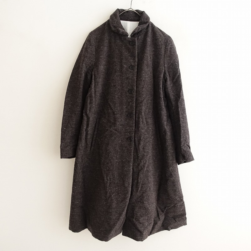 Bergfabel ロングコート　ブラウンミックス Bergfabel（バーグファベル）古着 通販 買取