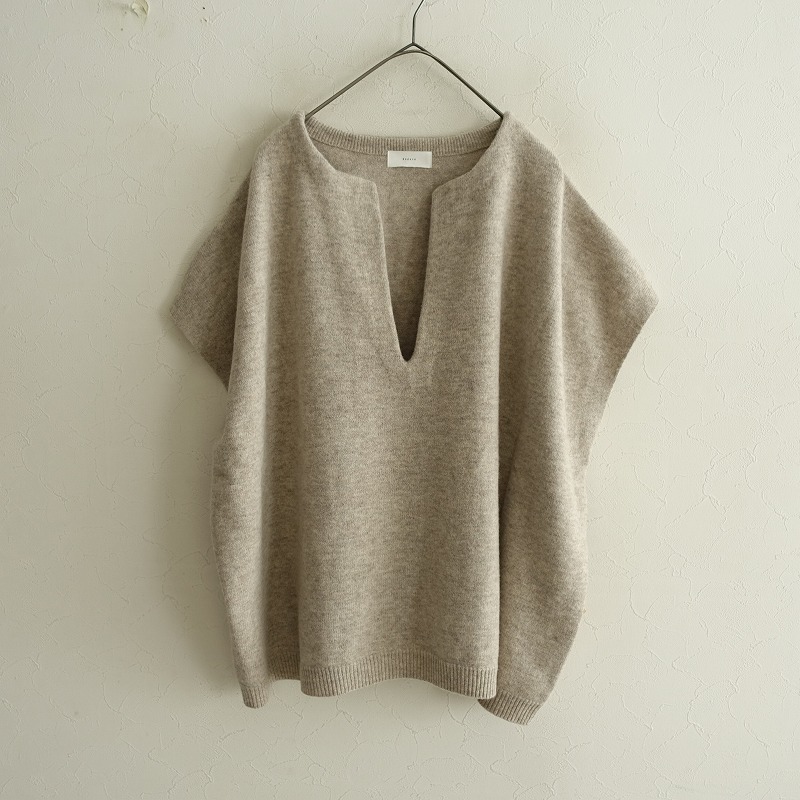 定価1.8万】かぐれ kagure ウールワイドニットベスト FREE (2-2510-330