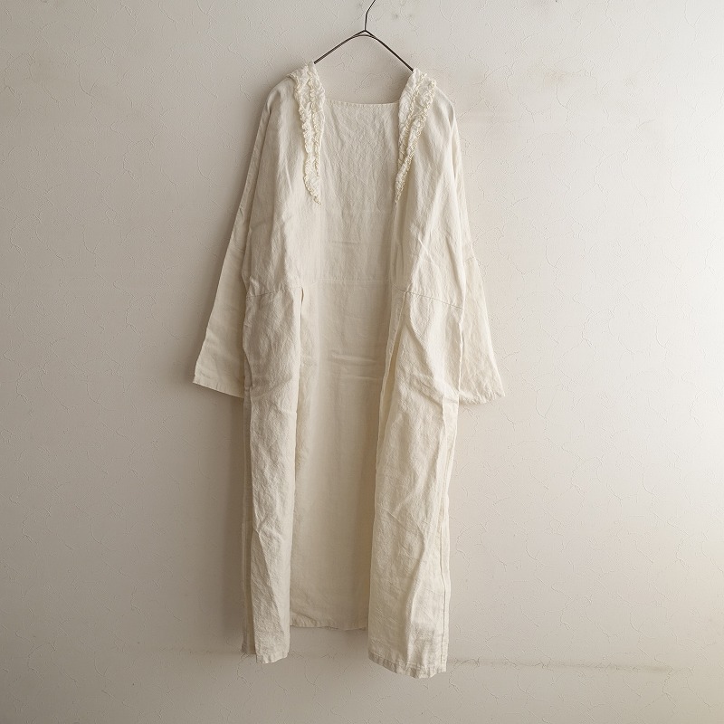 ネストローブ nest Robe リネンVネックワンピース - (1-2510-96