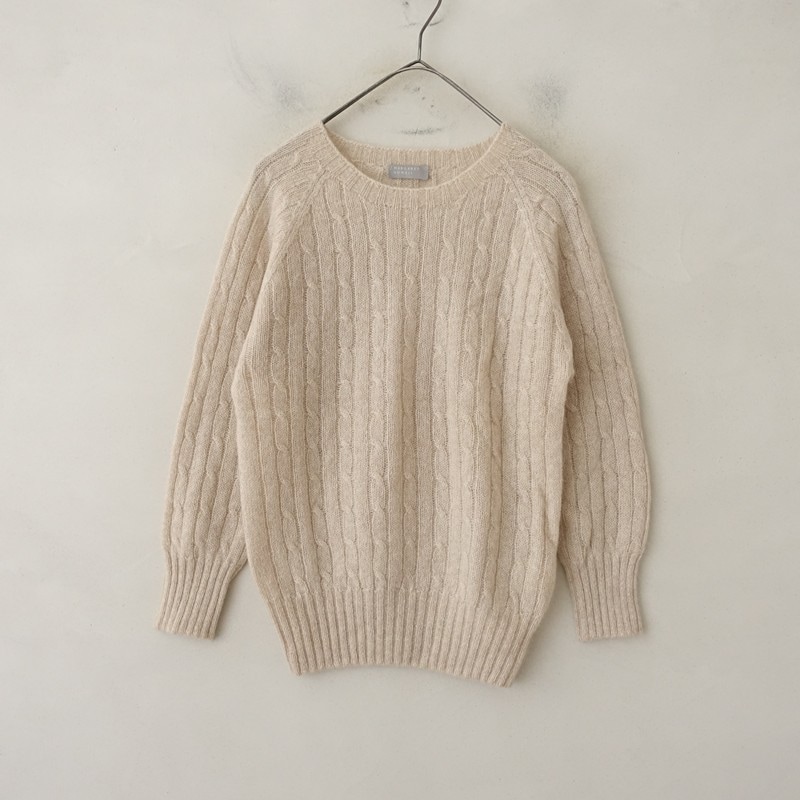マーガレットハウエル MARGARET HOWELL カシミヤニットケーブル編み