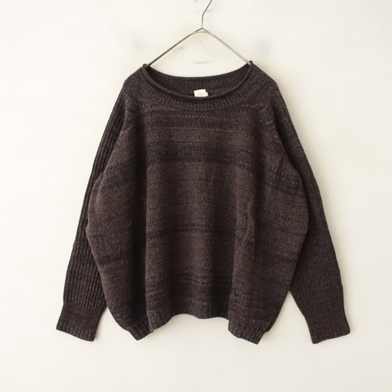 タマキニイメ tamaki niime ウールコットンニットプルオーバー 1 (33