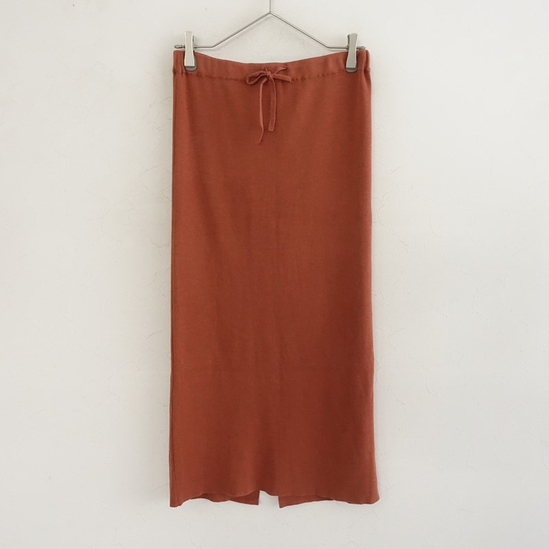 ヨリ Yoli Cotton wrap skirt コットンラップスカート F (sk1-2605-315 