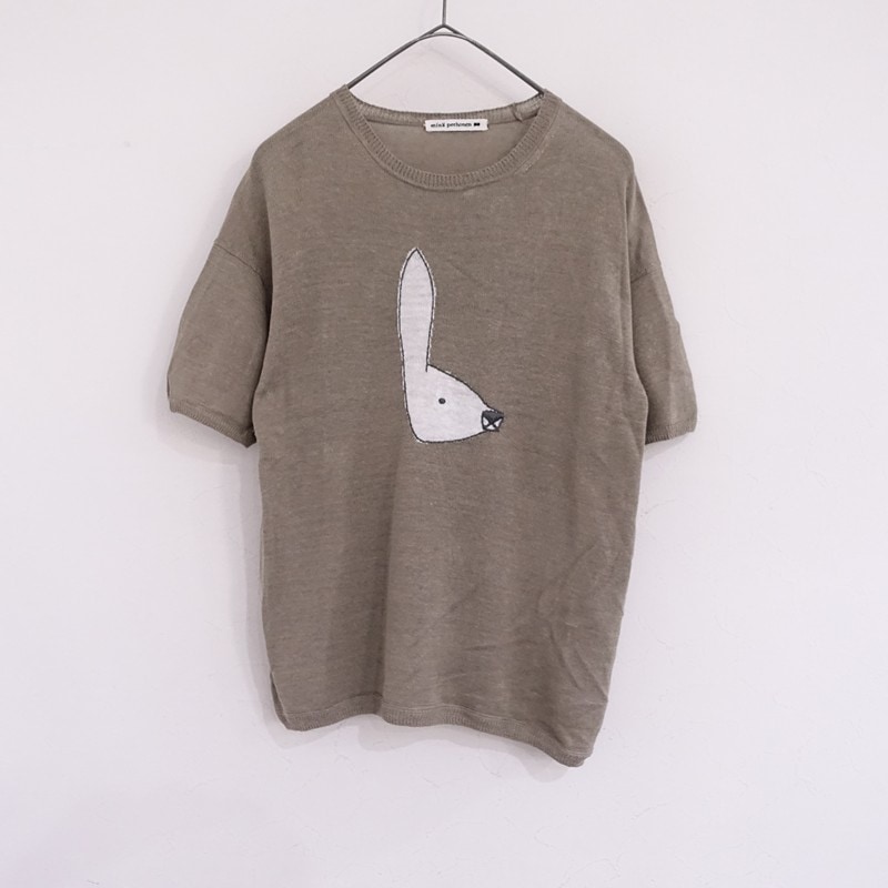 定価3.8万】ミナペルホネン mina perhonen pupu リネンニットプル