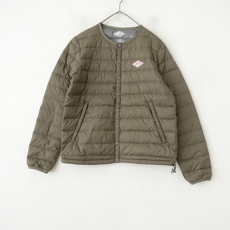 定価1.8万】ダントン DANTON クルーネックインナーダウンジャケット 34