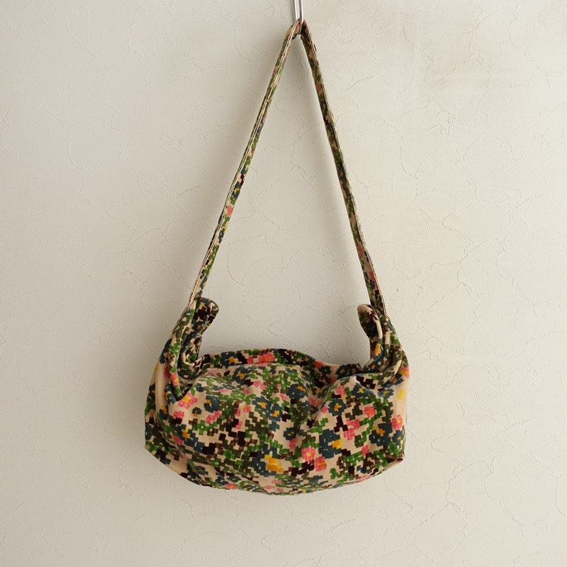 ミナペルホネン mina perhonen sora checkショルダーバッグ大 (ba11