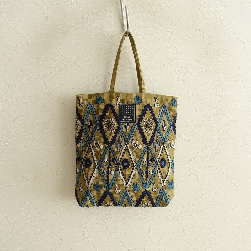 �����1.1���ۥߥʥڥ�ۥͥ� mina perhonen forest diamond toast bag   (ba11-2510-138)��71K52��