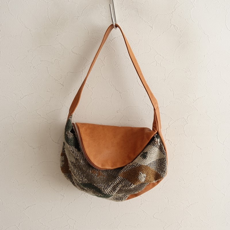 ミナペルホネン mina perhonen sora checkショルダーバッグ大 (ba11