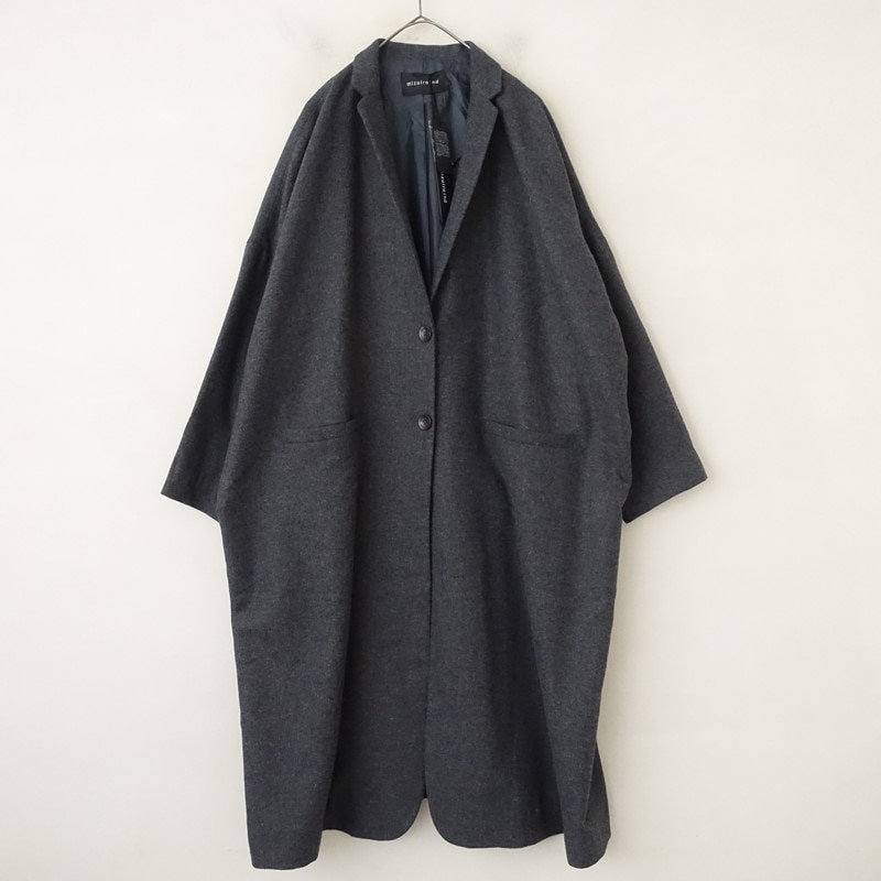 未使用/定価2.9万】ミズイロインド mizuiro-ind ワイドテーラード