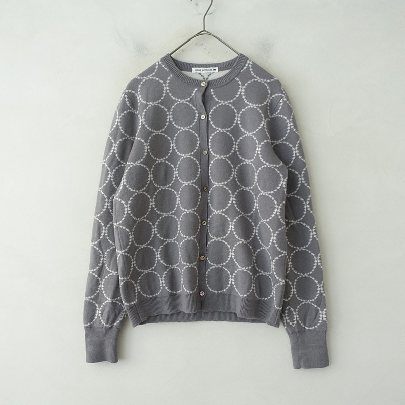 定価6.8万】ミナペルホネン mina perhonen tambourine ジップアップ