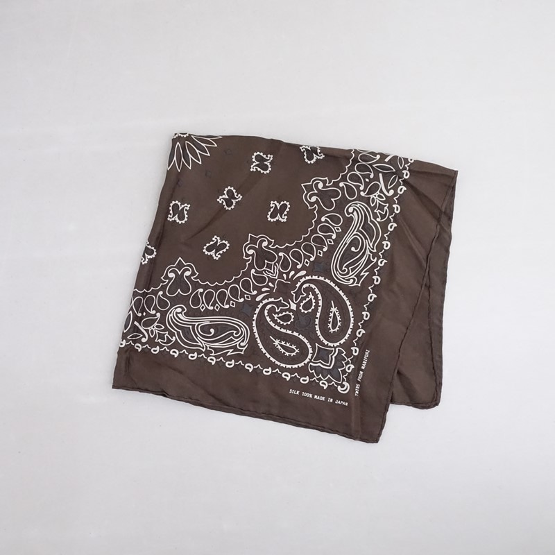 新品＜manipuri＞C/SI スカーフ 25SS 一部別注】＜manipuri＞C/SI スカーフ 25SS