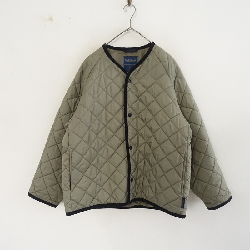 LAVENHAM -LOFTMAN別注 Collarless Jacket- LAVENHAM/ラベンハム 別注