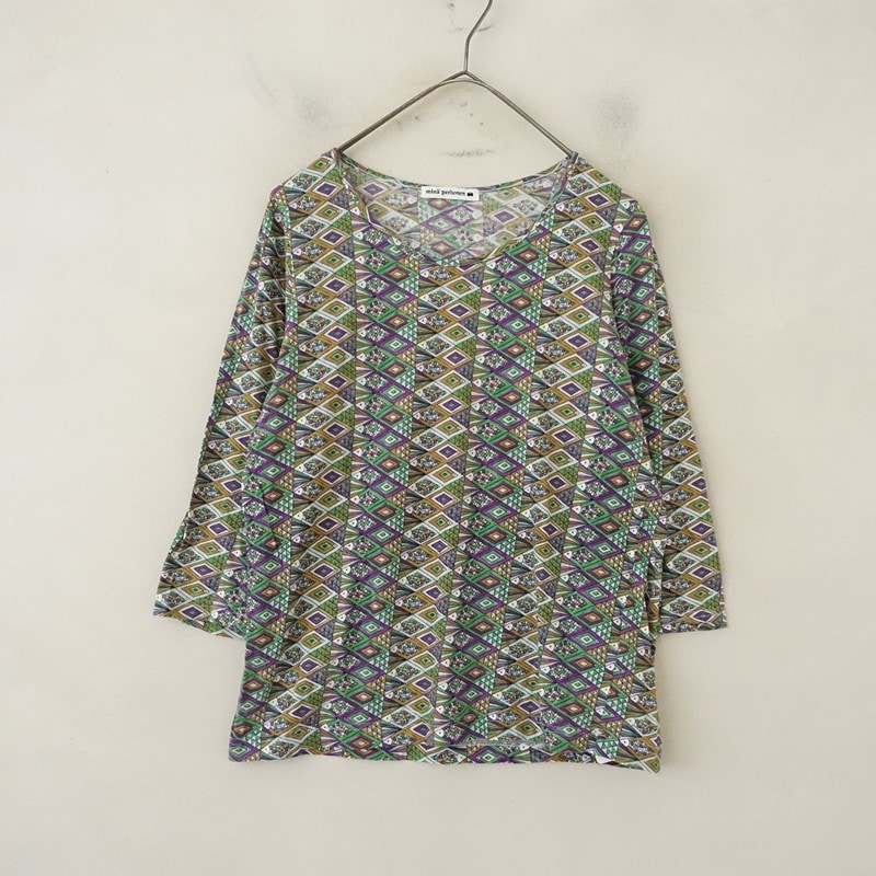 ミナペルホネン mina perhonen sound ウールワンピース 36 (1-2410-37