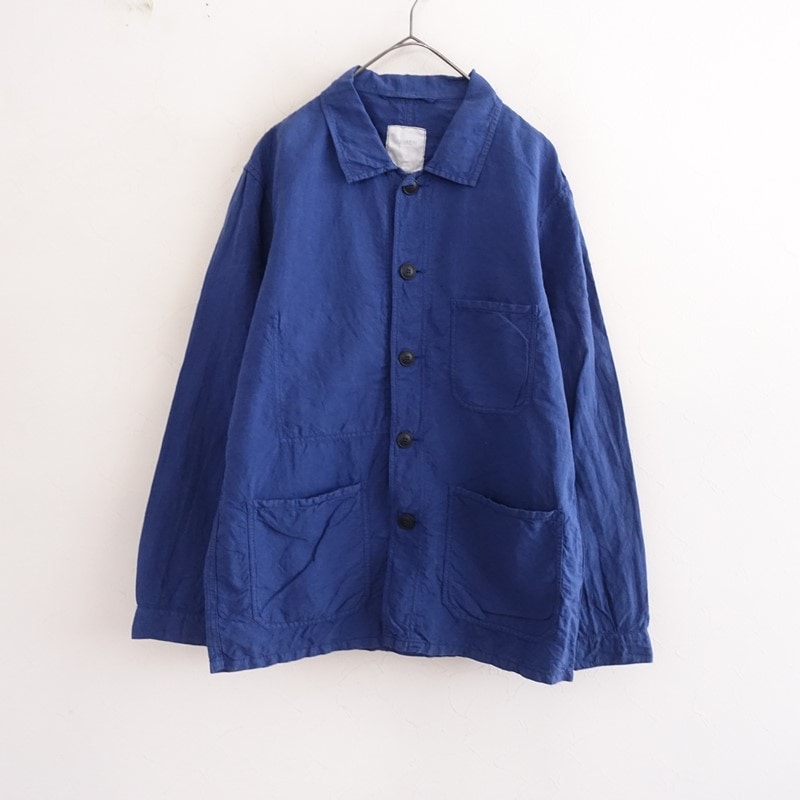 ������� ARMEN Linen Cotton Overdye Authentic Work Jacket  1 (jk2-2511-92)��62K52��