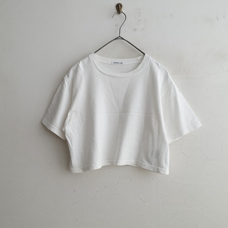 ��2023SS�ۥ�����ǥ������饤�� EVERYDAY I LIKE. Cropped T�����  - (1-2511-116)��03K52��
