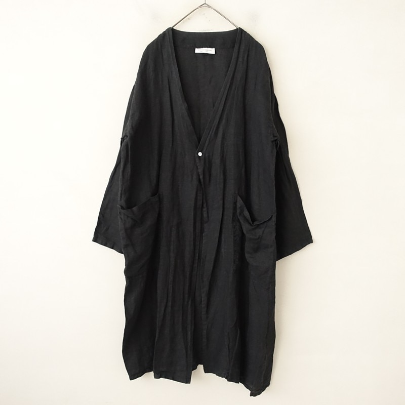 ヨーガンレール JURGEN LEHL リネンAラインローブ M (33-2509-30