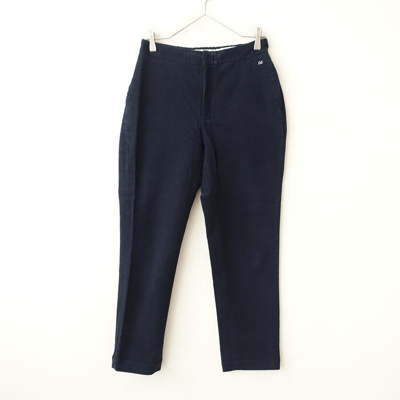 45R フォーティーファイブアール コットンストレッチパンツ 3 定価2.4万】フォーティファイブアール 45R 起毛ストレッチスリムパンツ