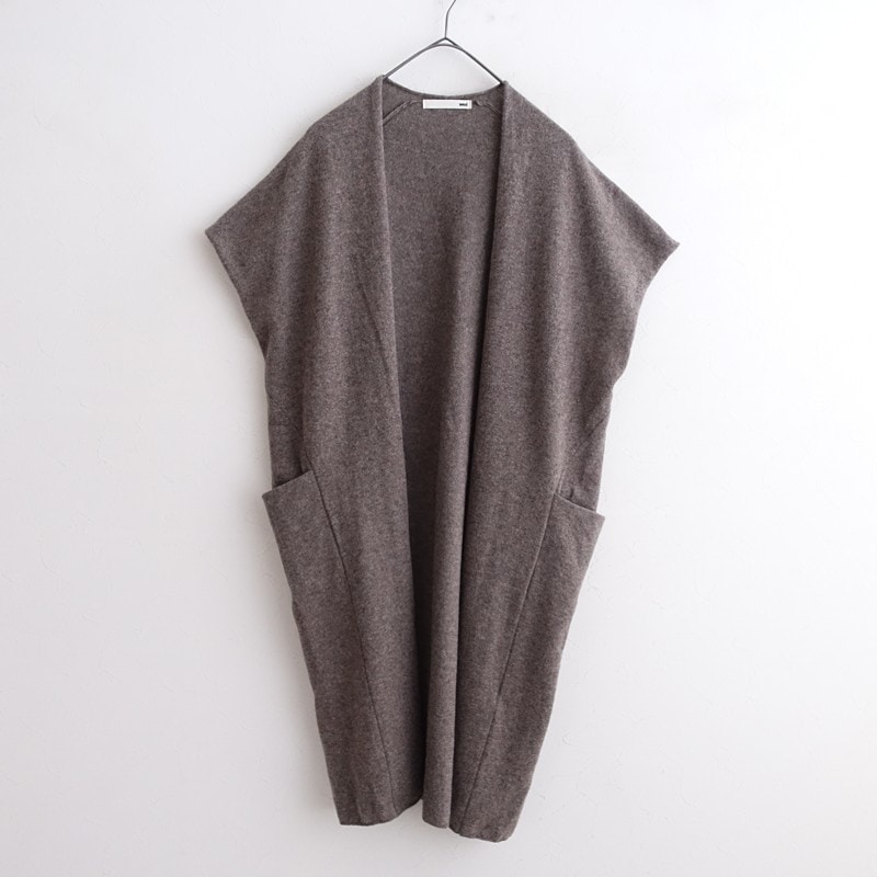 �����2.7���ۥ������२���� evam eva WOOL long vest ��������󥰥˥åȥ٥���  - (1-2511-8)��10L52��