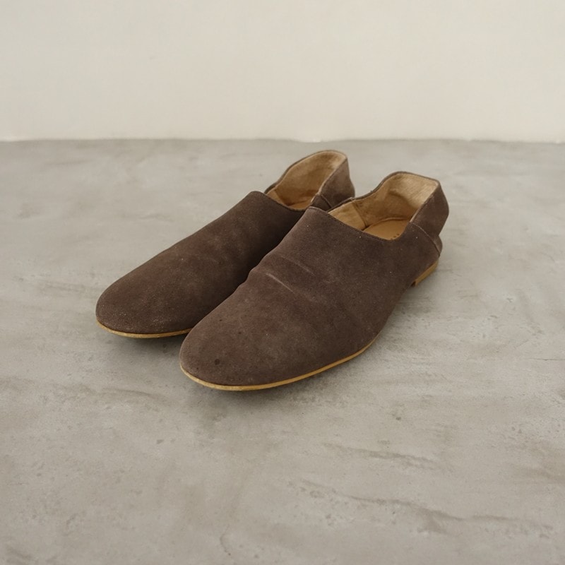 【美品】que shoes plain／L ブラック que shoes plain キューシューズプレーンL ブラック 新 デザイン