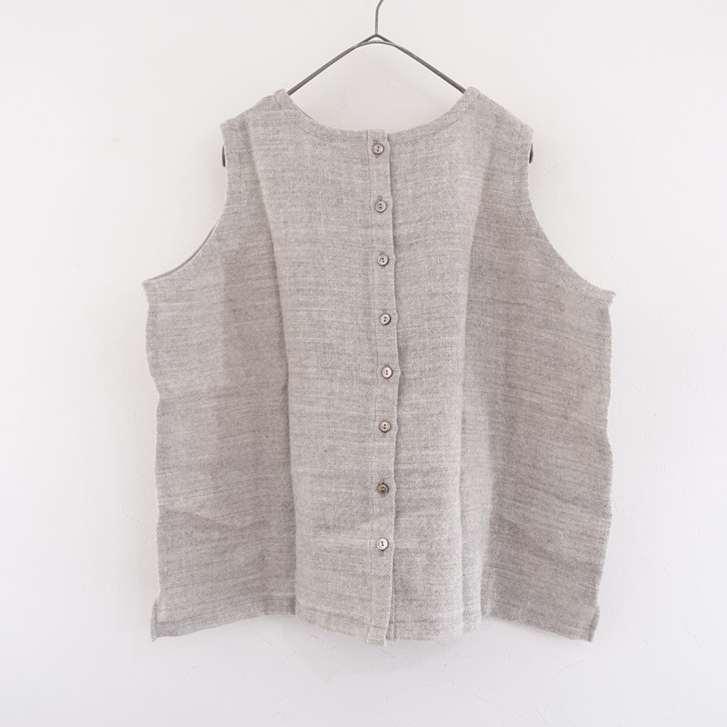 nest robe（ネストローブ）| ペルーハンドニット ケーブル編みベスト nest robe（ネストローブ）| ペルーハンドニット ケーブル編みベスト