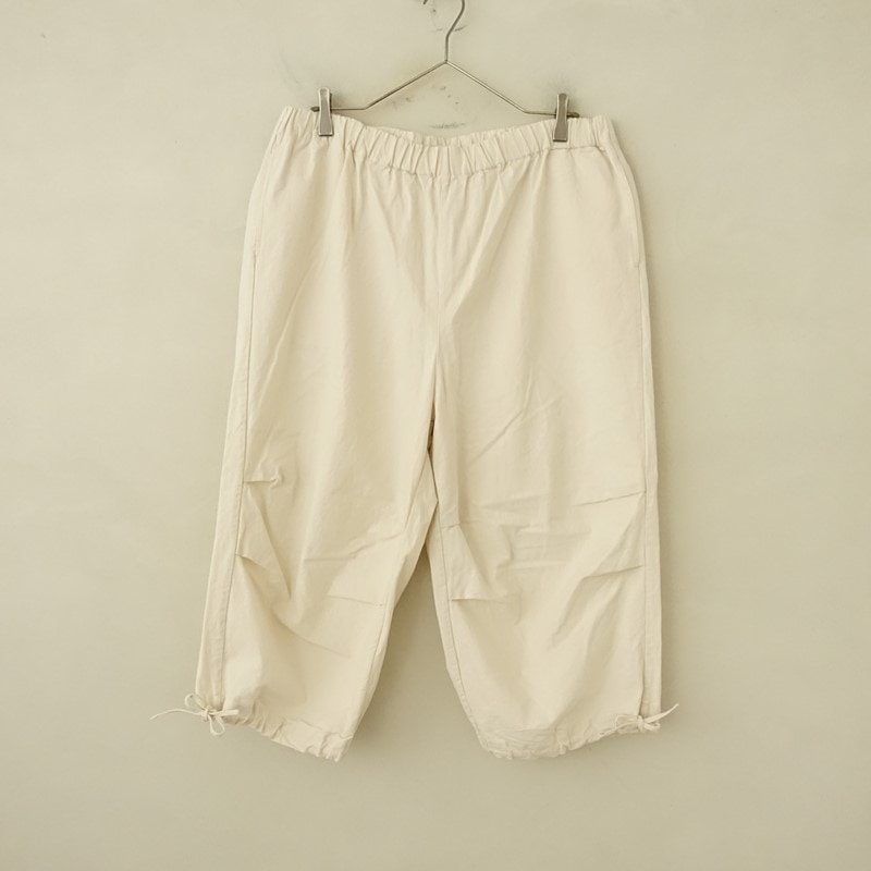 リゼッタ Lisette リネンコットンストライプ柄ギャザースカート