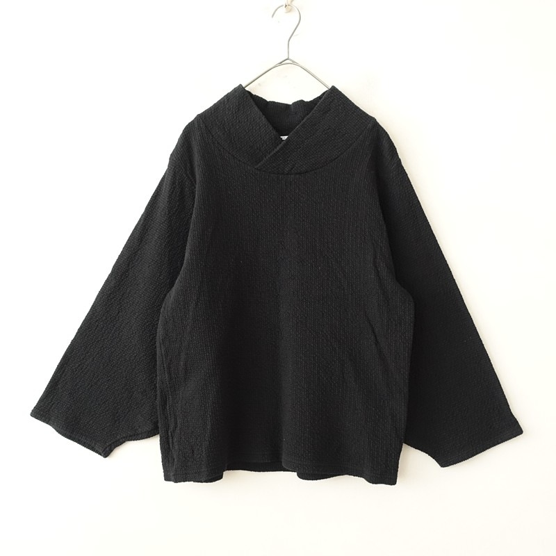 ソウソウ SOU SOU 蜂巣編接結 衿巻ジバン プルオーバー L (2-2511-169