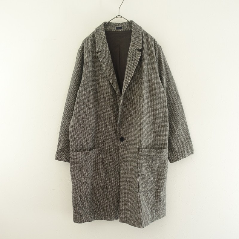 【未使用✨タグ付き】 イチアンティークス　コート　ワイド　ポケット　ウール ICHI Antiquite's（イチ アンティークス） 古着 通販 買取
