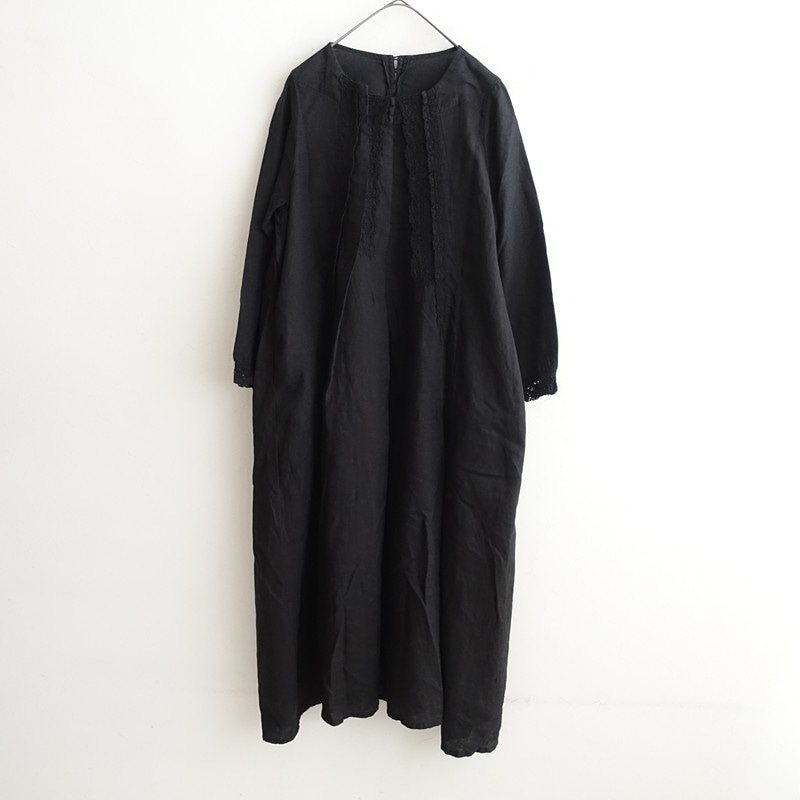 染】ネストローブ nest Robe リネンタックサロペット F (34-2506-2