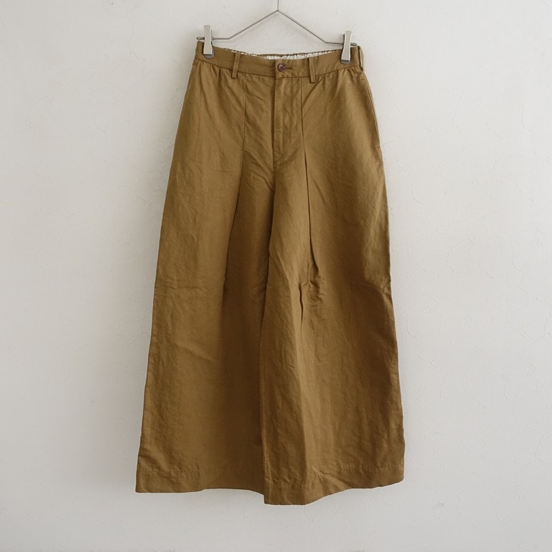 定価3.1万】45アールピーエム R45RPM コットンリネンサテンワイド