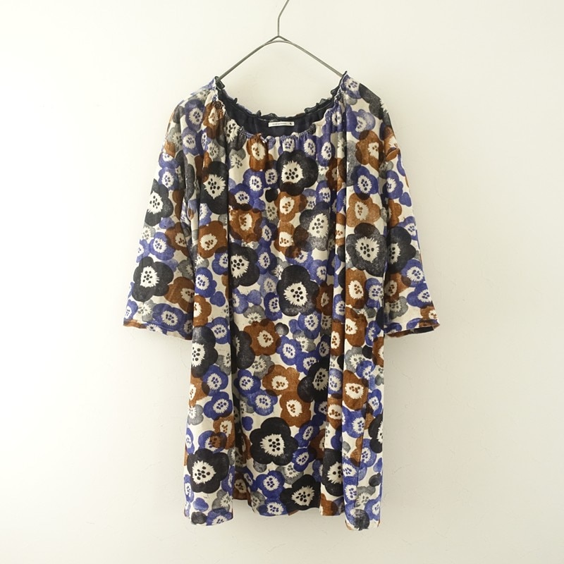 ミナペルホネン mina perhonen palmier スウェットプルオーバー 40 (25