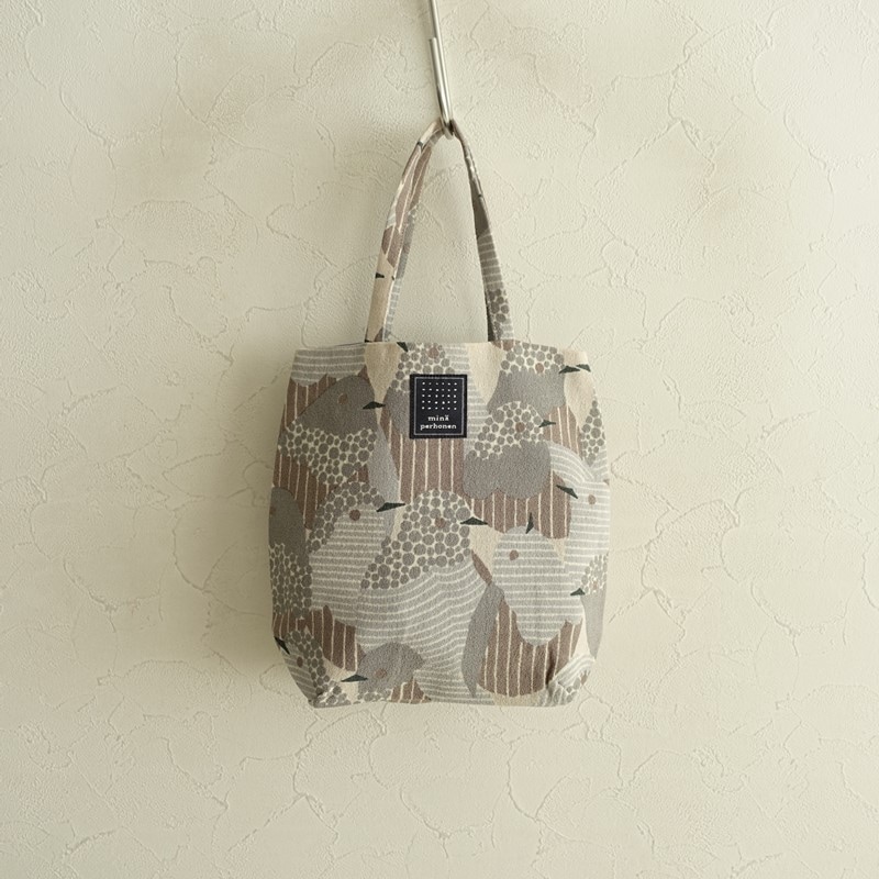 Mina perhonen 伊勢丹限定 バッグ 美品】新宿伊勢丹限定/ミナペルホネン mina perhonen BIRD エコバッグ