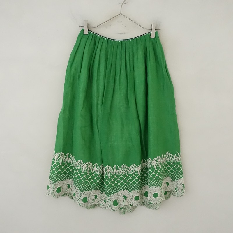 美品/定価5.9万】ミナペルホネン mina perhonen choucho 刺しゅう