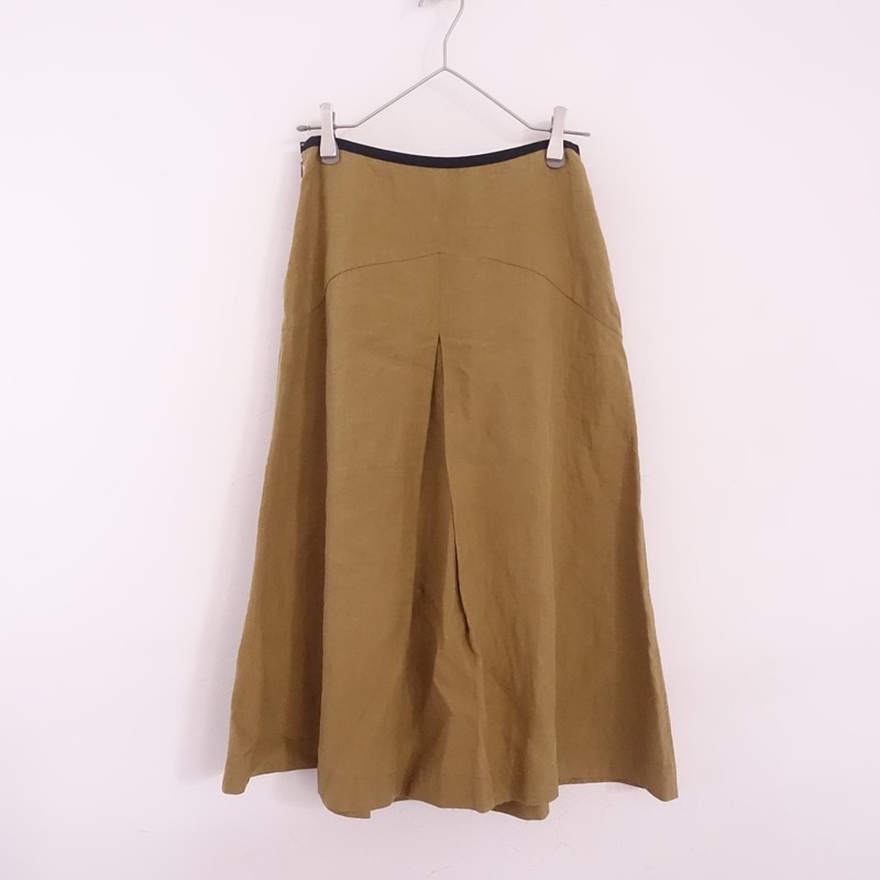 �ޡ�����åȥϥ����� MARGARET HOWELL DENSE FINE LINEN SKIRT ��ͥ󥹥�����  1 (sk1-2511-401)��61L52��